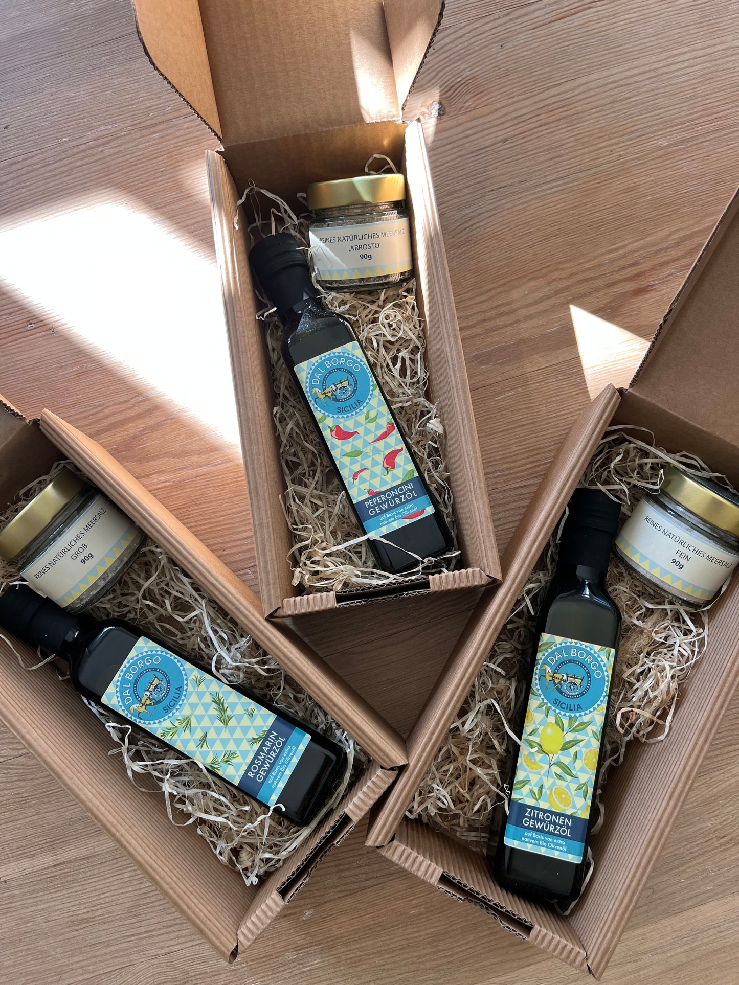 Geschenkset Rosmarinöl & Salz