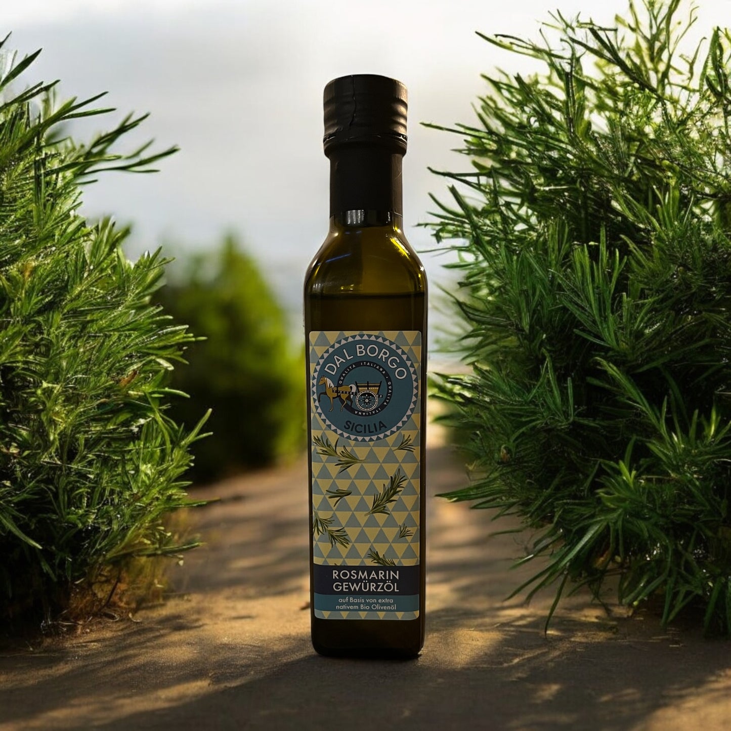 AROMA SPECIAL: Zitronen-, Rosmarin- & Peperoncini Gewürzöl in 250 ml Flaschen