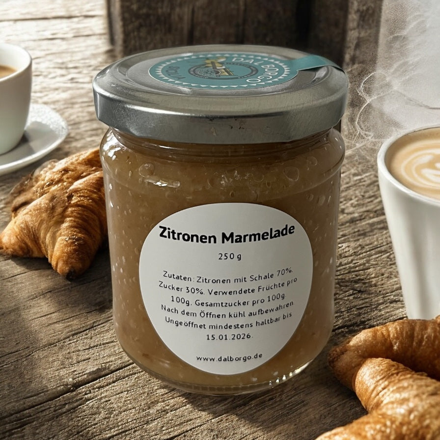 Zitronen Marmelade 250g