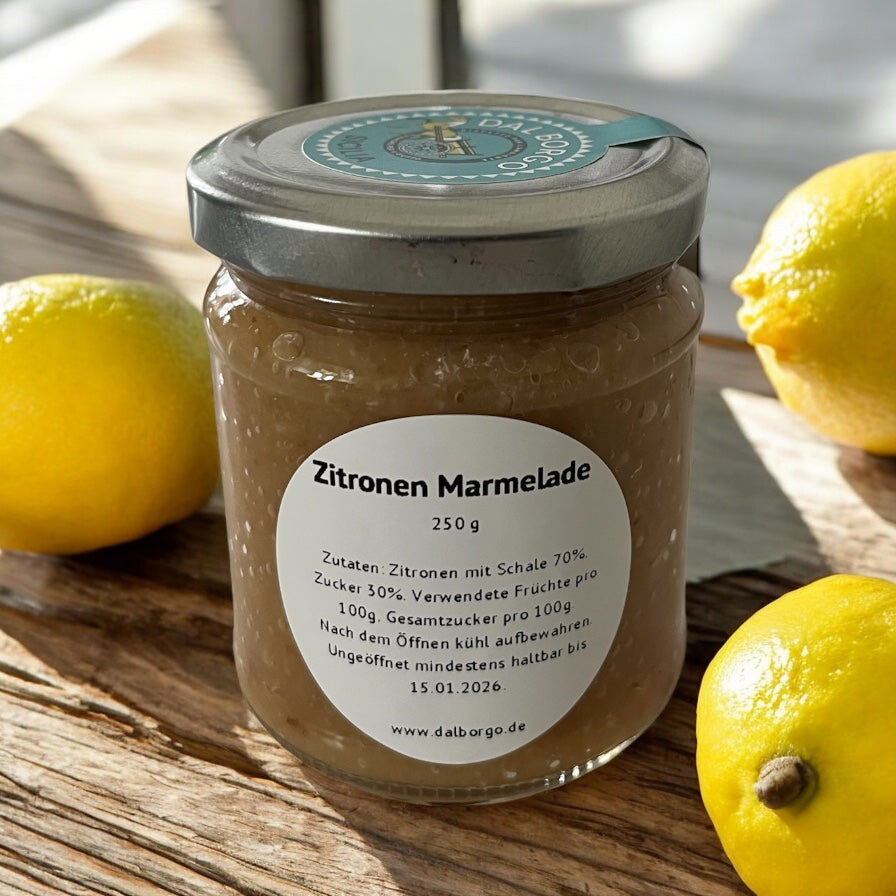 Zitronen Marmelade 250g