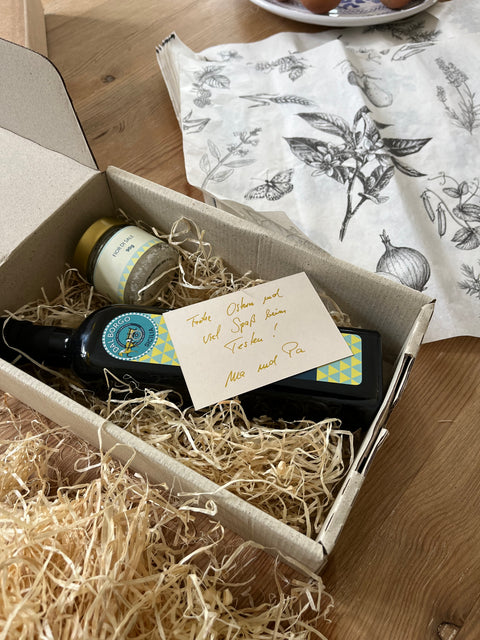 Geschenkset Rosmarinöl & Salz