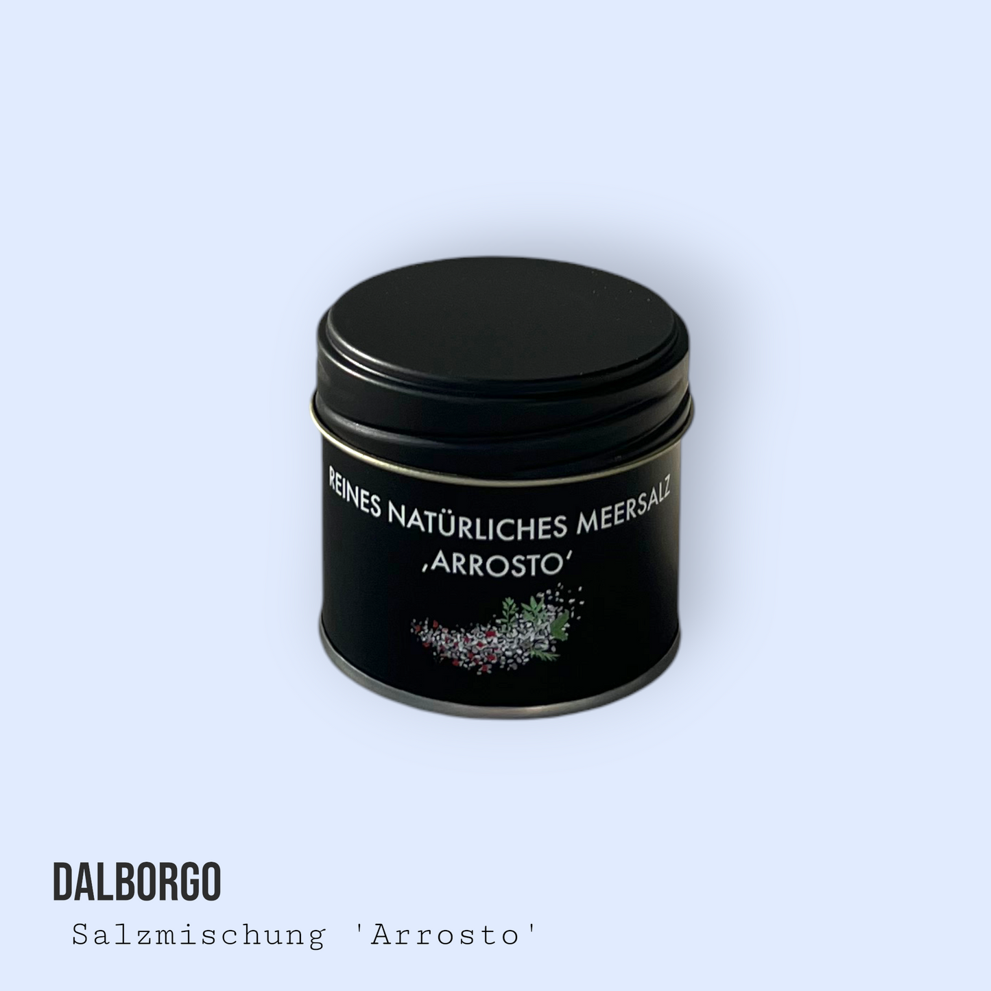 Black Edition: Meersalz Gewürzmischung "Arrosto"