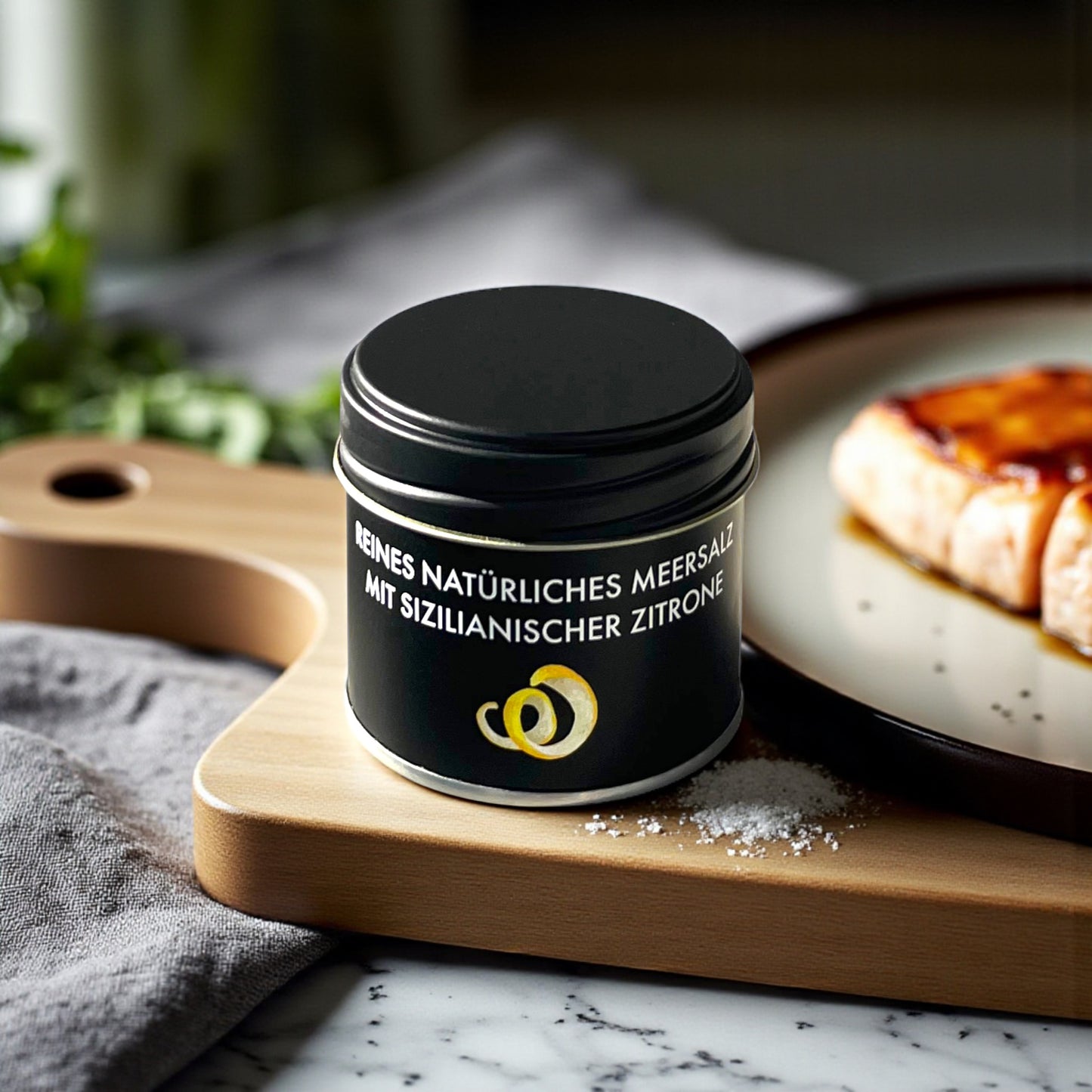 Black Edition: Meersalz und sizilianische Zitrone