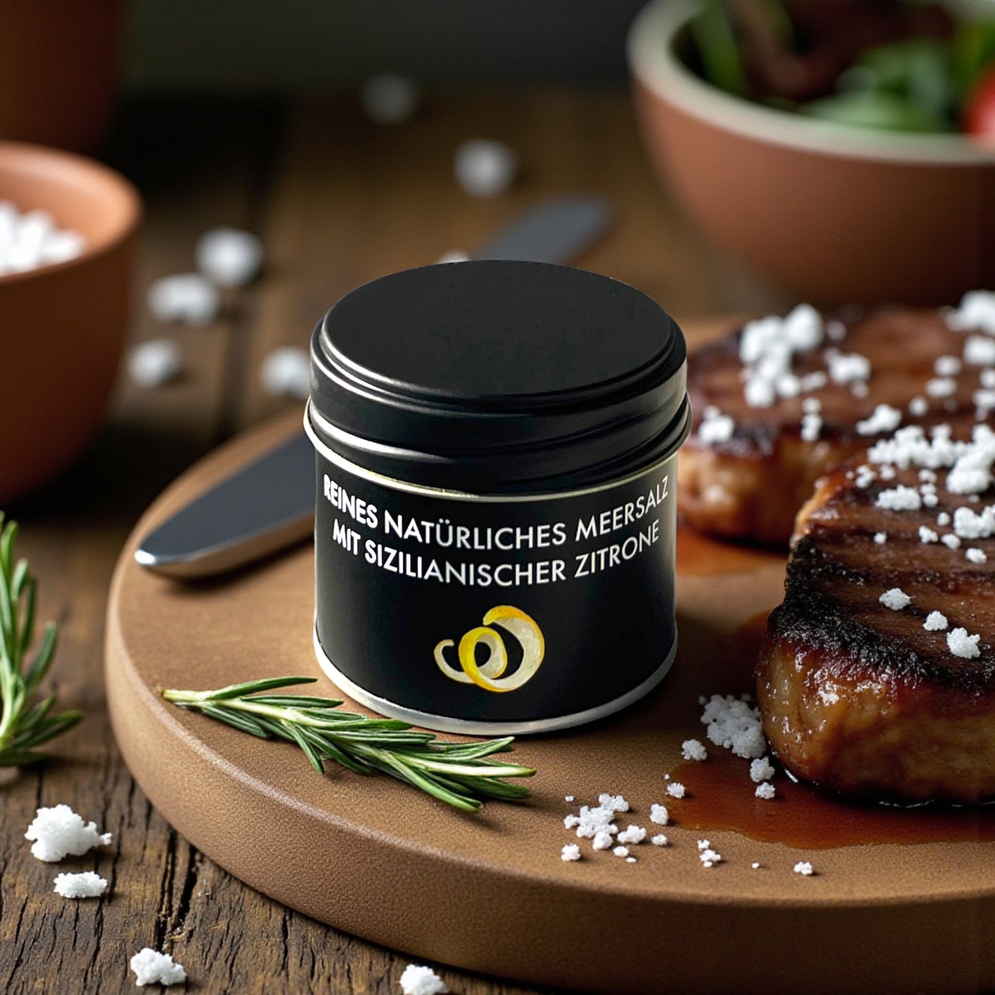 Black Edition: Meersalz und sizilianische Zitrone