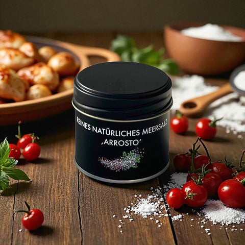 Black Edition: Meersalz Gewürzmischung "Arrosto"