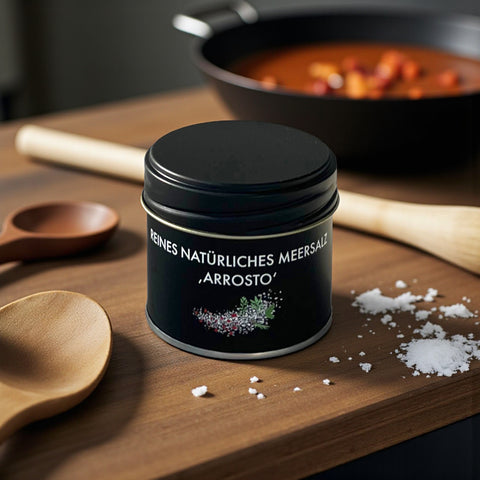 Black Edition: Meersalz Gewürzmischung "Arrosto"
