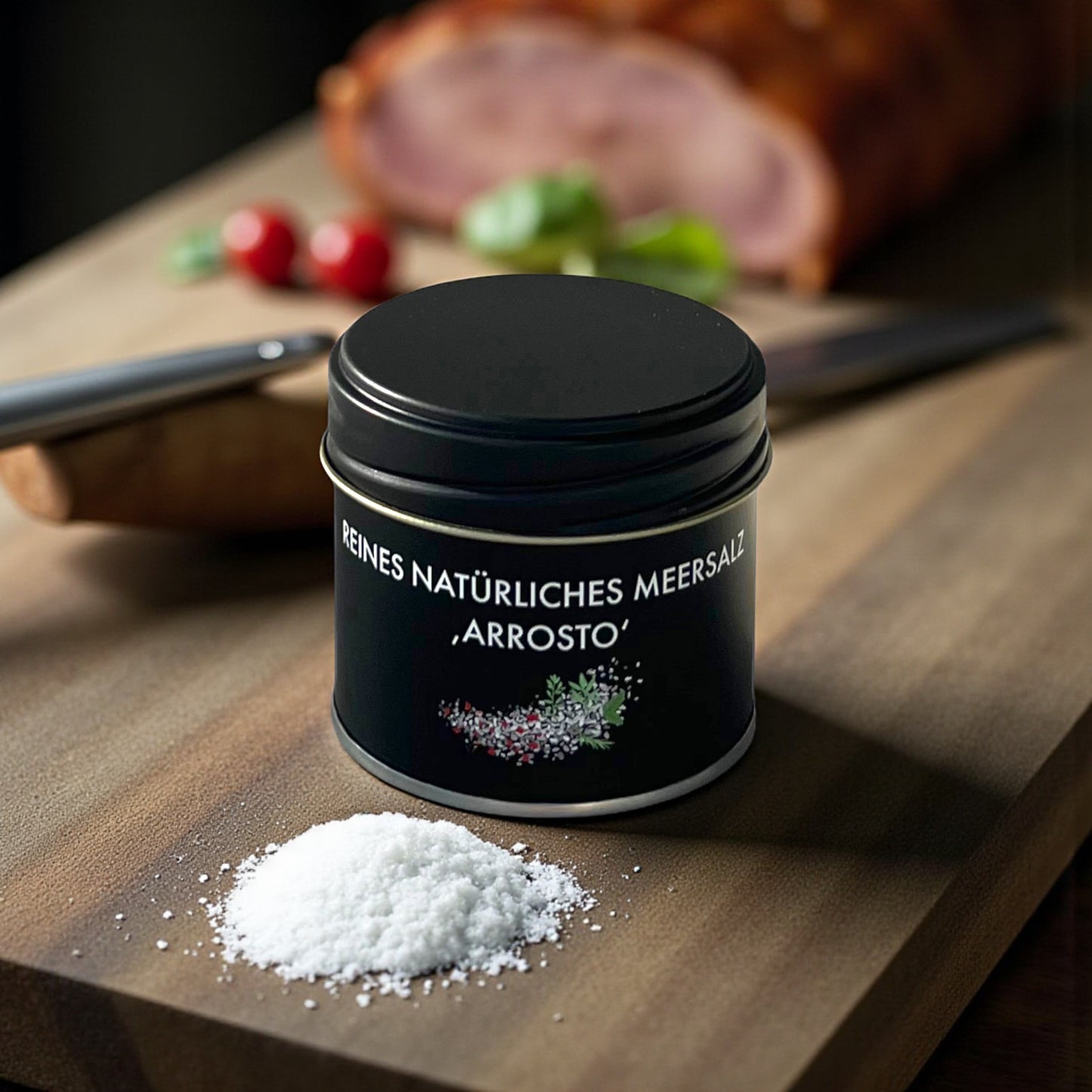 Black Edition: Meersalz Gewürzmischung "Arrosto"