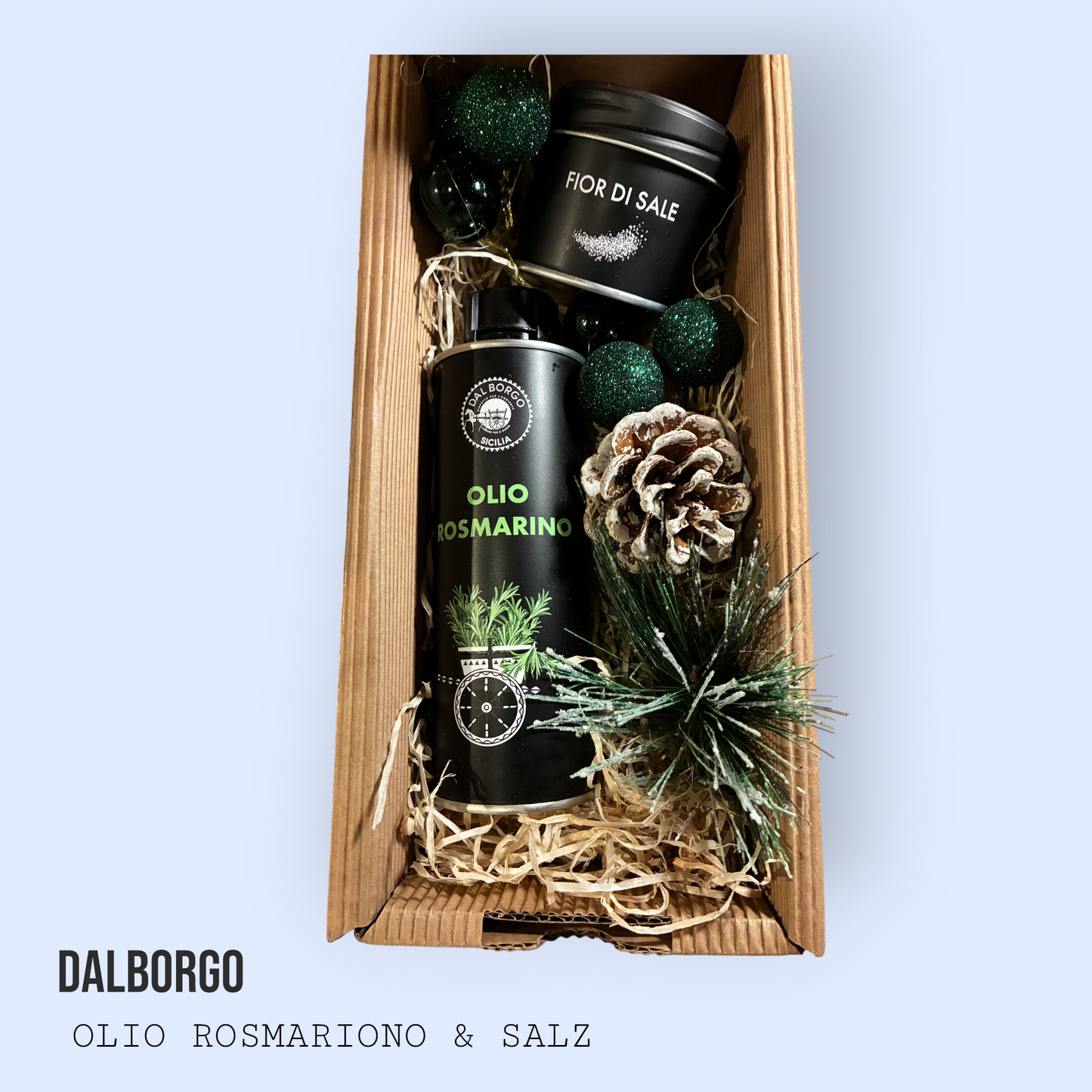 Black Edition: Geschenkset Olio Rosmarino & Salz