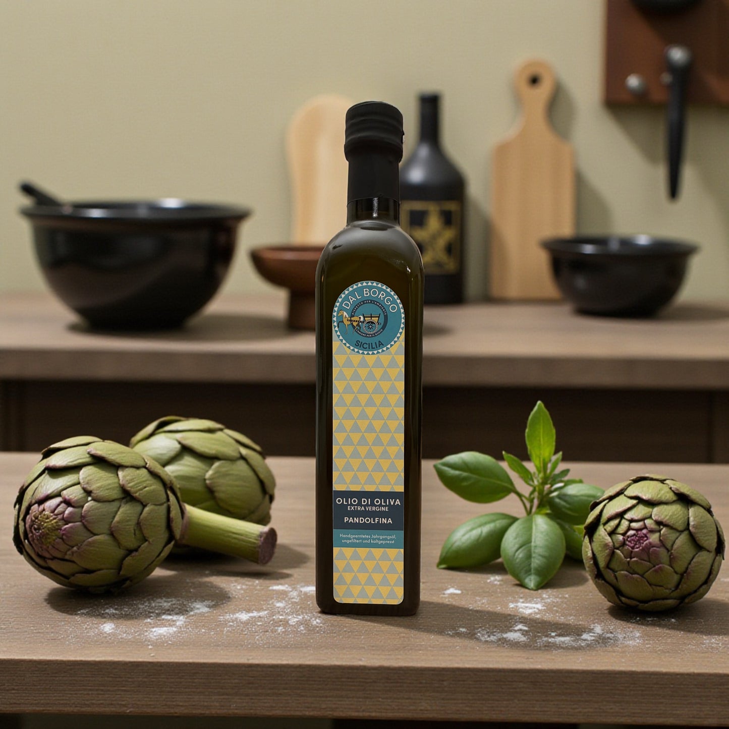 Neue Ernte: SAMBUCA SPECIAL – 3 x 0,5 l Sizilianisches Olivenöl Extra Vergine