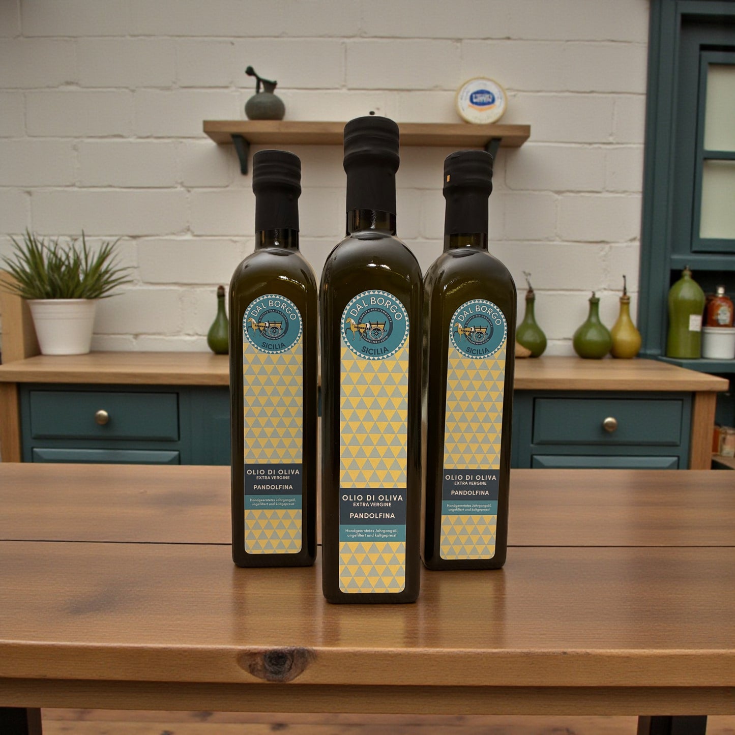 Neue Ernte: SAMBUCA SPECIAL – 3 x 0,5 l Sizilianisches Olivenöl Extra Vergine