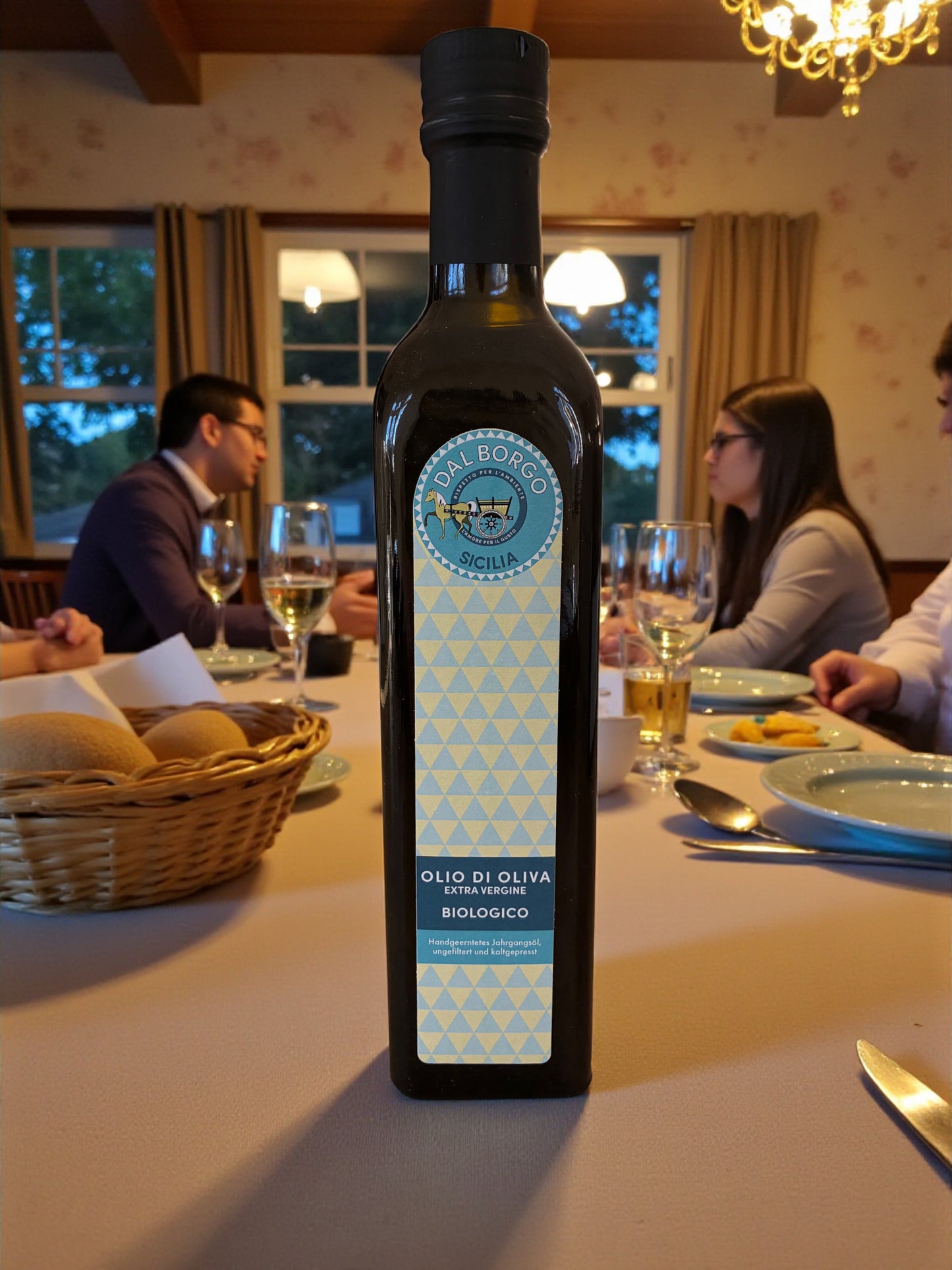 Neue Ernte: Sizilianisches Bio-Olivenöl Extra Vergine – 0,5 l