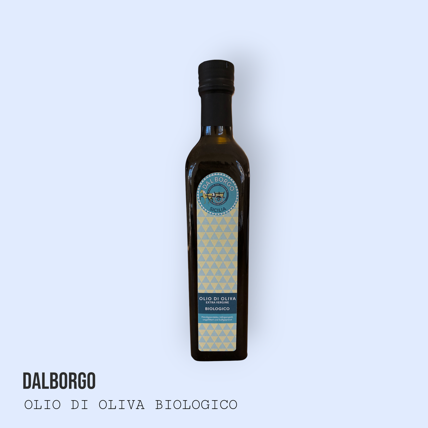 Neue Ernte: Sizilianisches Bio-Olivenöl Extra Vergine – 0,5 l