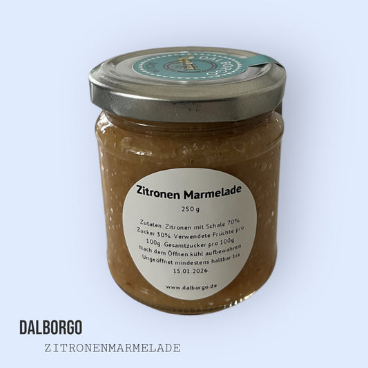 Zitronen Marmelade 250g