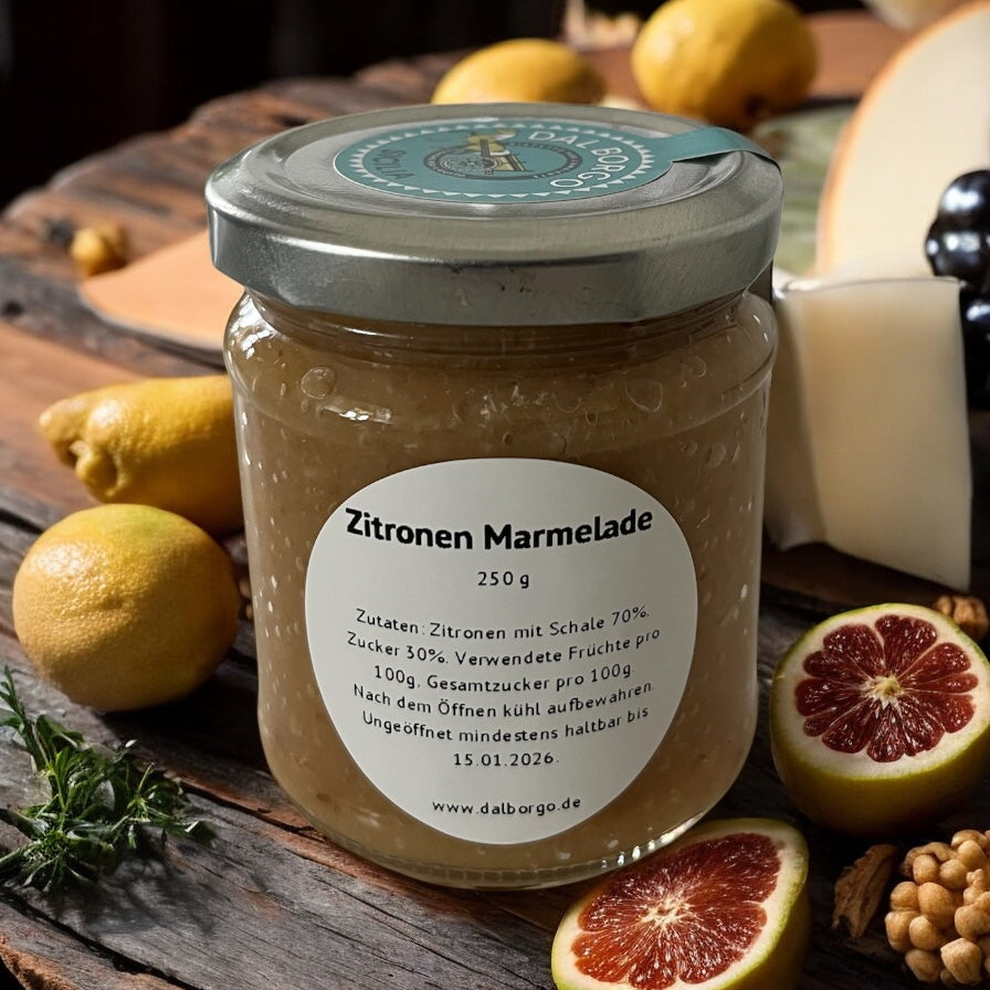 Zitronen Marmelade 250g