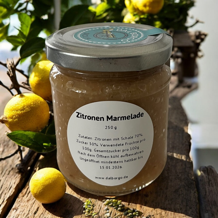Zitronen Marmelade 250g