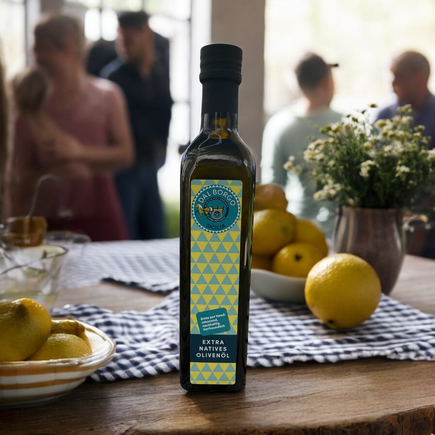 Sizilianisches natives Olivenöl extra, 0,5 l Flasche
