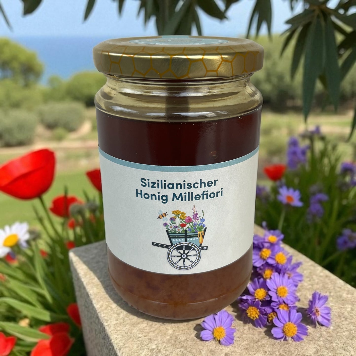 Sizilianischer Honig Millefiori
