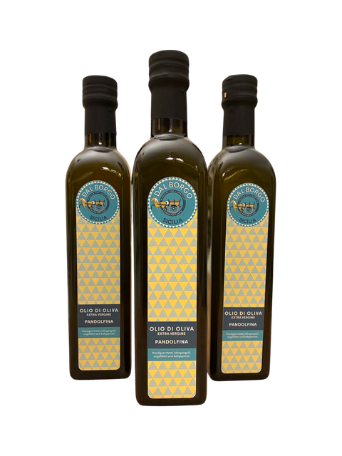 Neue Ernte: SAMBUCA SPECIAL – 3 x 0,5 l Sizilianisches Olivenöl Extra Vergine