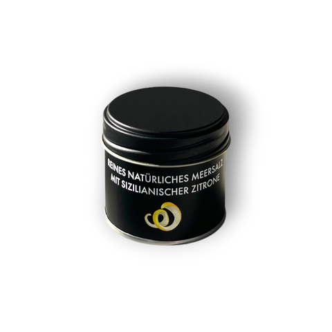 Black Edition: Meersalz und sizilianische Zitrone